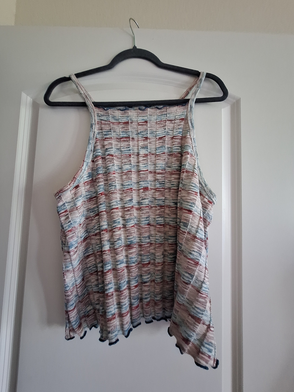 Lightweight Multicolor Ribbed Knit Tank Top Akemi + Kin